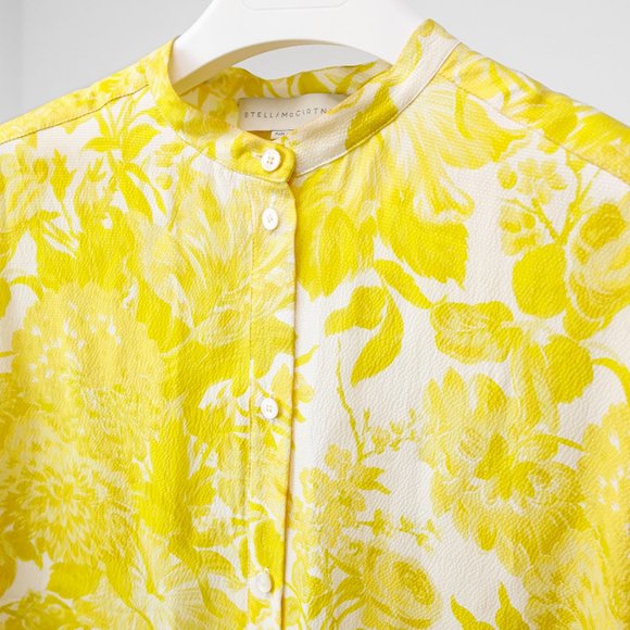 *SOLD* Stella McCartney Floral Print Shirtdress - Picture 3 of 12